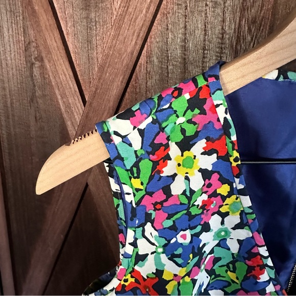 Kate Spade New York Mira Full Bloom V Neck Floral Sleeveless Mini Sheath Dress - Picture 3 of 9